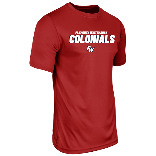 Colonials PW Red Athletic T-Shirt