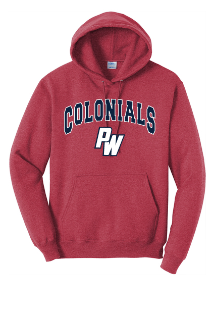 Colonials PW Hoodie - Red
