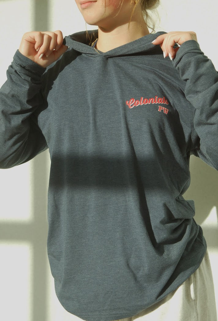 Colonials PW Long Sleeve Hoodie - Navy Frost